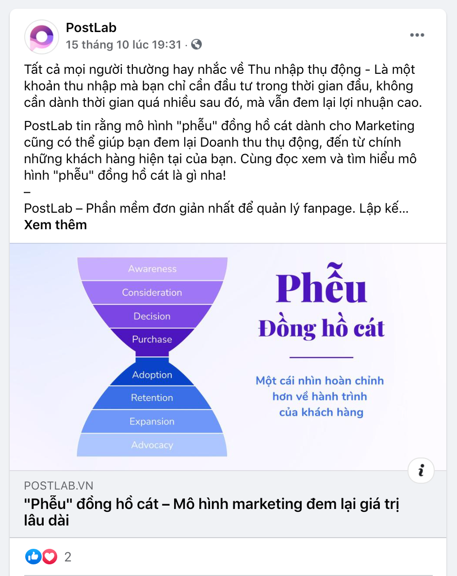 Bài viết được đăng theo định dạng Link