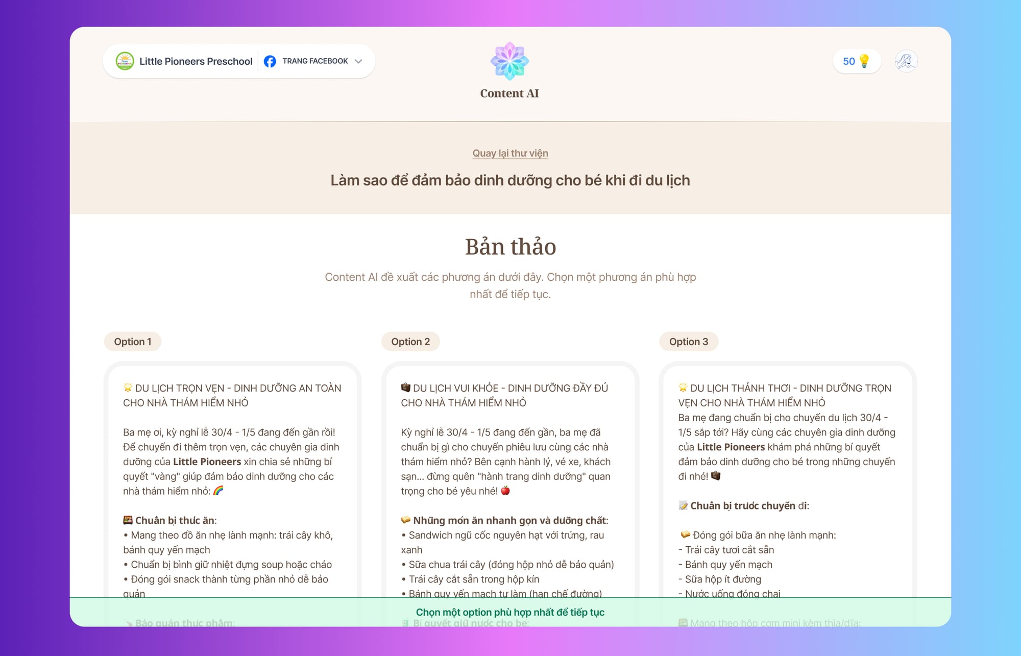Công cụ viết content chuẩn DNA thương hiệu